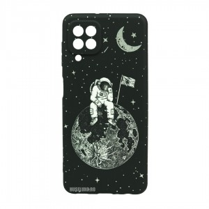 Husă Samsung Galaxy A22 4G LUXO TPU Astronaut on the Moon