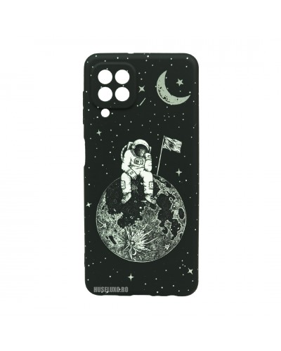 Husă Samsung Galaxy A22 4G LUXO TPU Astronaut on the Moon