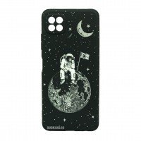 Husă Samsung Galaxy A22 5G LUXO TPU Astronaut on the Moon