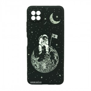 Husă Samsung Galaxy A22 5G LUXO TPU Astronaut on the Moon
