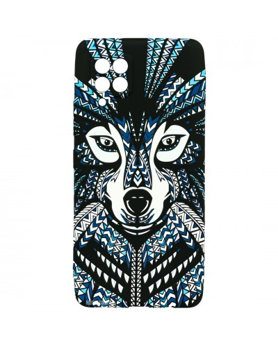 Husă Samsung Galaxy A42 5G LUXO TPU Tribal Wolf