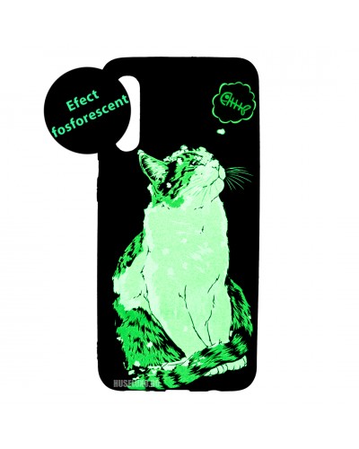 Husă Samsung Galaxy A50 LUXO TPU Cat & Fish Husă Samsung Galaxy A50 LUXO TPU Cat & Fish