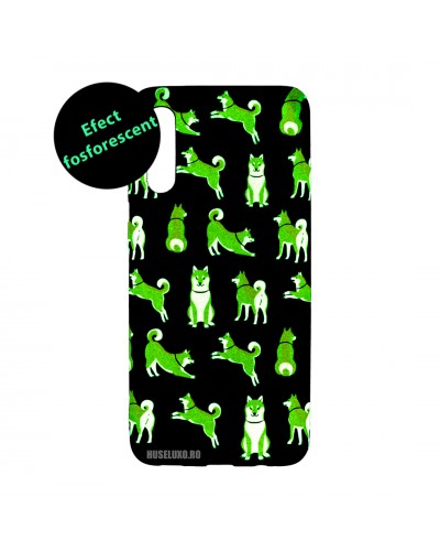 Husă Samsung Galaxy A50 LUXO TPU Shiba Pattern