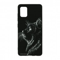 Husă Samsung Galaxy A51 LUXO TPU Black Cat