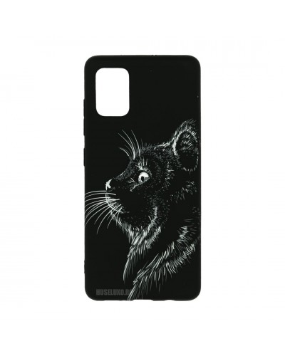Husă Samsung Galaxy A51 LUXO TPU Black Cat
