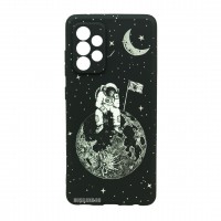 Husă Samsung Galaxy A52 LUXO TPU Astronaut on the Moon