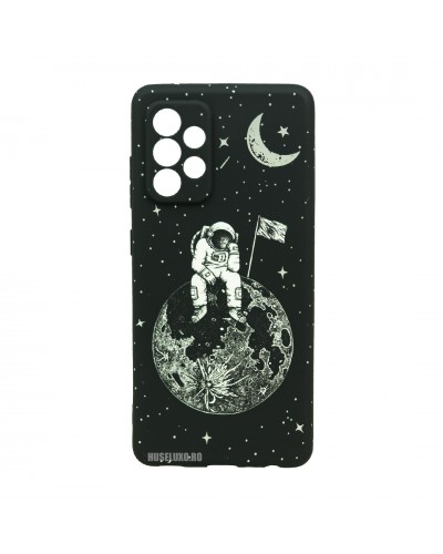 Husă Samsung Galaxy A52 LUXO TPU Astronaut on the Moon