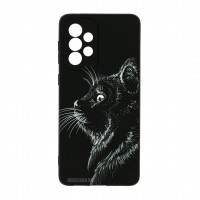 Husă Samsung Galaxy A52 LUXO TPU Black Cat