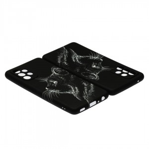Husă Samsung Galaxy A52 LUXO TPU Black Cat