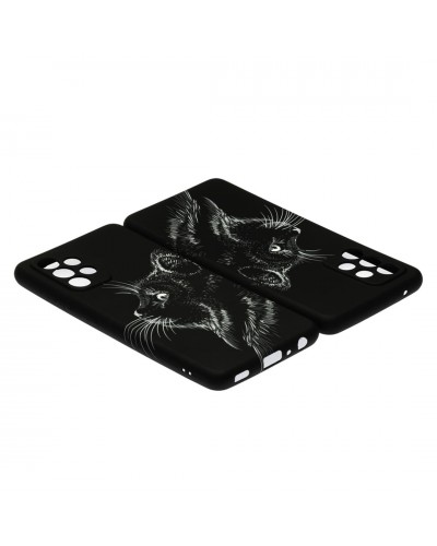 Husă Samsung Galaxy A52 LUXO TPU Black Cat Husă Samsung Galaxy A52 LUXO TPU Black Cat