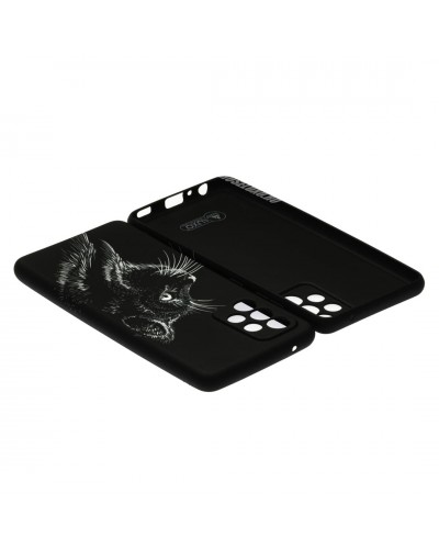 Husă Samsung Galaxy A52 LUXO TPU Black Cat Husă Samsung Galaxy A52 LUXO TPU Black Cat