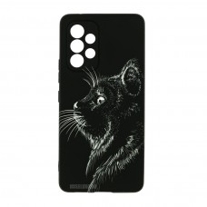 Husă Samsung Galaxy A53 5G LUXO TPU Black Cat