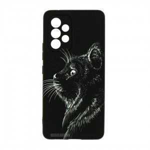 Husă Samsung Galaxy A53 5G LUXO TPU Black Cat