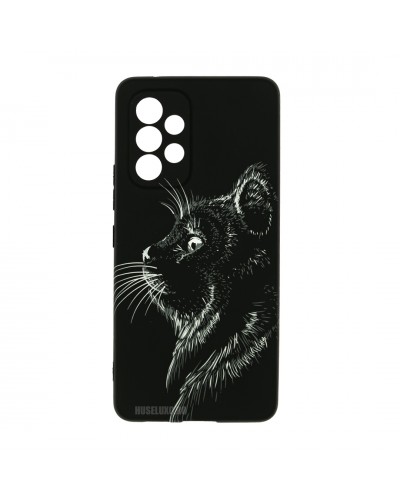 Husă Samsung Galaxy A53 5G LUXO TPU Black Cat