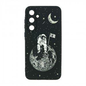 Husă Samsung Galaxy A55 LUXO TPU Astronaut on the Moon