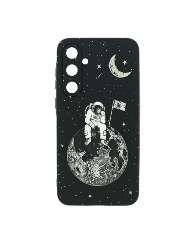 Husă Samsung Galaxy A55 LUXO TPU Astronaut on the Moon