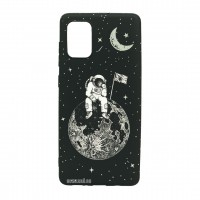 Husă Samsung Galaxy A71 LUXO TPU Astronaut on the Moon