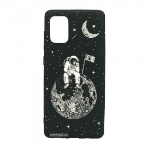 Husă Samsung Galaxy A71 LUXO TPU Astronaut on the Moon