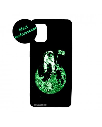 Husă Samsung Galaxy A71 LUXO TPU Astronaut on the Moon