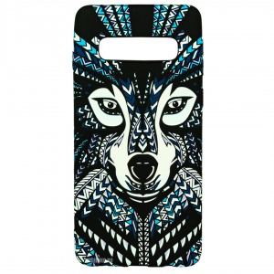 Husă Samsung Galaxy S10 Plus LUXO TPU Tribal Wolf