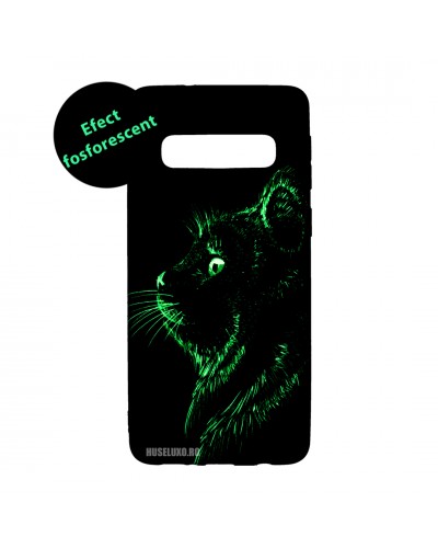 Husă Samsung Galaxy S10 LUXO TPU Black Cat