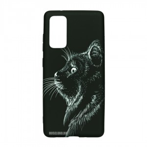 Husă Samsung Galaxy S20 FE LUXO TPU Black Cat
