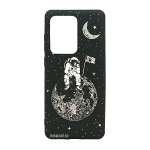 Husă Samsung Galaxy S20 Ultra LUXO TPU Astronaut on the Moon