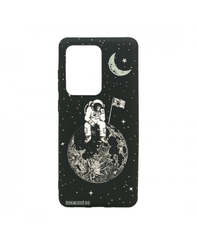 Husă Samsung Galaxy S20 Ultra LUXO TPU Astronaut on the Moon