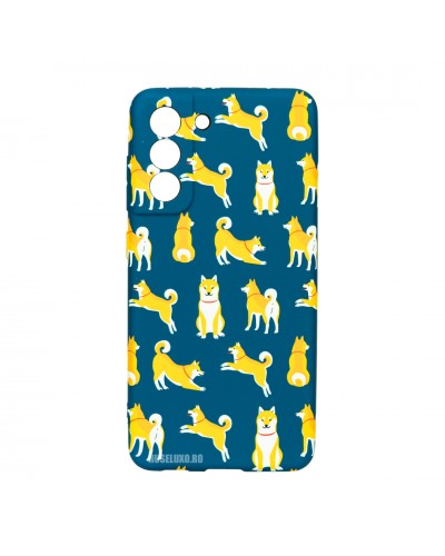 Husă Samsung Galaxy S21 FE LUXO TPU Shiba Pattern