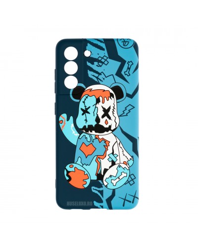 Husă Samsung Galaxy S21 FE LUXO TPU Zombear Kaws