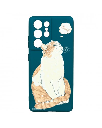 Husă Samsung Galaxy S21 Ultra LUXO TPU Cat & Fish