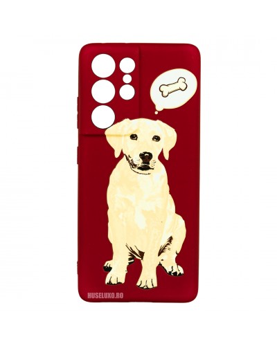 Husă Samsung Galaxy S21 Ultra LUXO TPU Dog & Bone