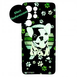 Husă Samsung Galaxy S21 Ultra LUXO TPU Happy Paws
