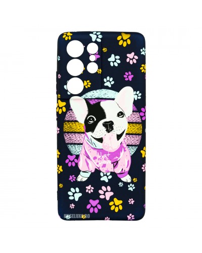 Husă Samsung Galaxy S21 Ultra LUXO TPU Happy Paws