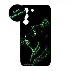 Husă Samsung Galaxy S22 Plus LUXO TPU Black Cat