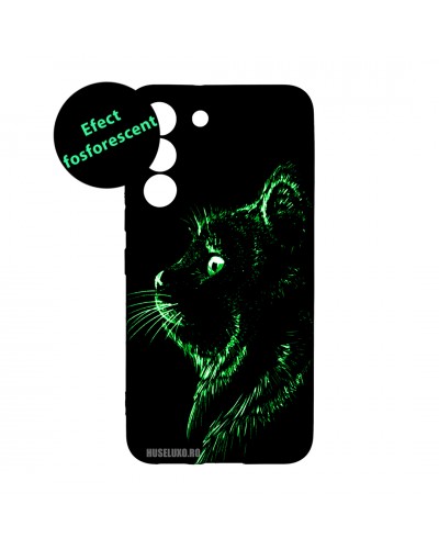 Husă Samsung Galaxy S22 Plus LUXO TPU Black Cat