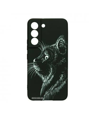 Husă Samsung Galaxy S22 Plus LUXO TPU Black Cat