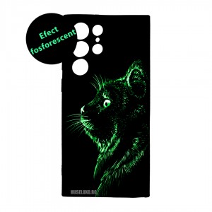 Husă Samsung Galaxy S22 Ultra LUXO TPU Black Cat