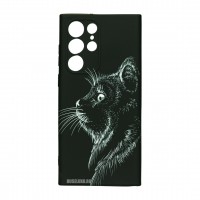 Husă Samsung Galaxy S22 Ultra LUXO TPU Black Cat