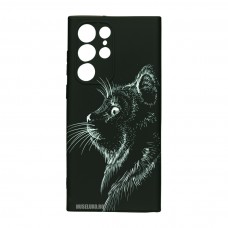 Husă Samsung Galaxy S22 Ultra LUXO TPU Black Cat