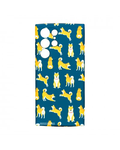 Husă Samsung Galaxy S22 Ultra LUXO TPU Shiba Pattern
