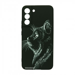 Husă Samsung Galaxy S22 LUXO TPU Black Cat