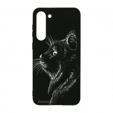 Husă Samsung Galaxy S23 Plus LUXO TPU Black Cat