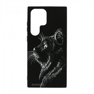 Husă Samsung Galaxy S23 Ultra LUXO TPU Black Cat