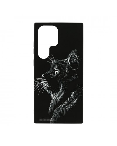 Husă Samsung Galaxy S23 Ultra LUXO TPU Black Cat
