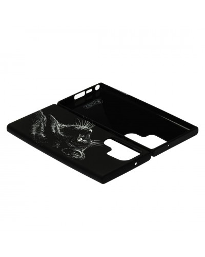 Husă Samsung Galaxy S23 Ultra LUXO TPU Black Cat Husă Samsung Galaxy S23 Ultra LUXO TPU Black Cat