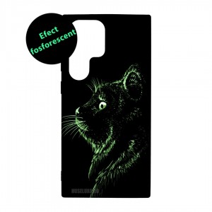 Husă Samsung Galaxy S23 Ultra LUXO TPU Black Cat