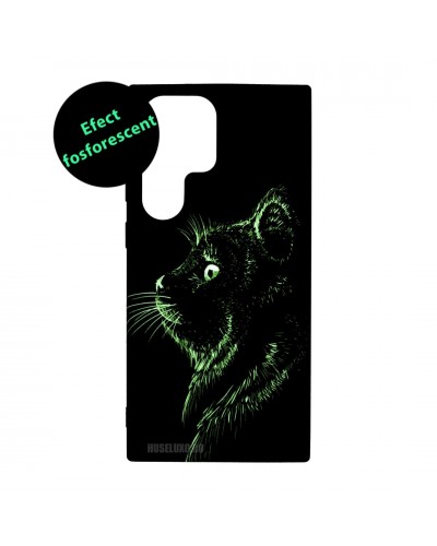 Husă Samsung Galaxy S23 Ultra LUXO TPU Black Cat Husă Samsung Galaxy S23 Ultra LUXO TPU Black Cat