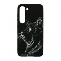 Husă Samsung Galaxy S23 LUXO TPU Black Cat