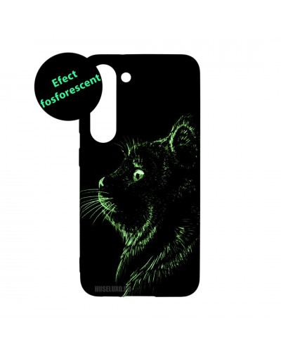 Husă Samsung Galaxy S23 LUXO TPU Black Cat